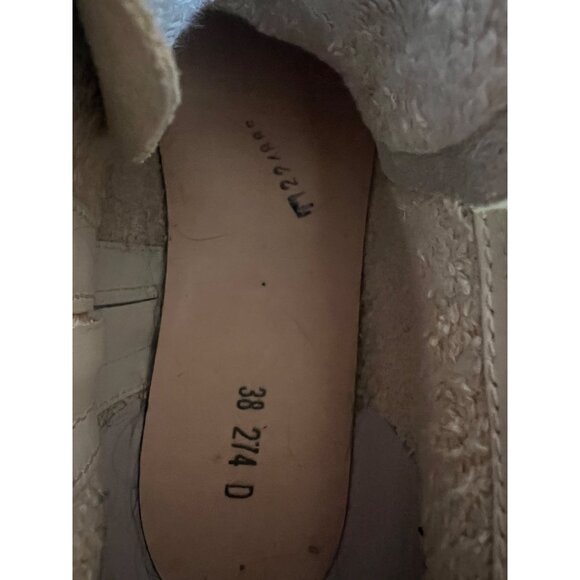 GOLDEN GOOSE SlLIDE off white Mid-Top Sneakers size 38 - Picture 9 of 12